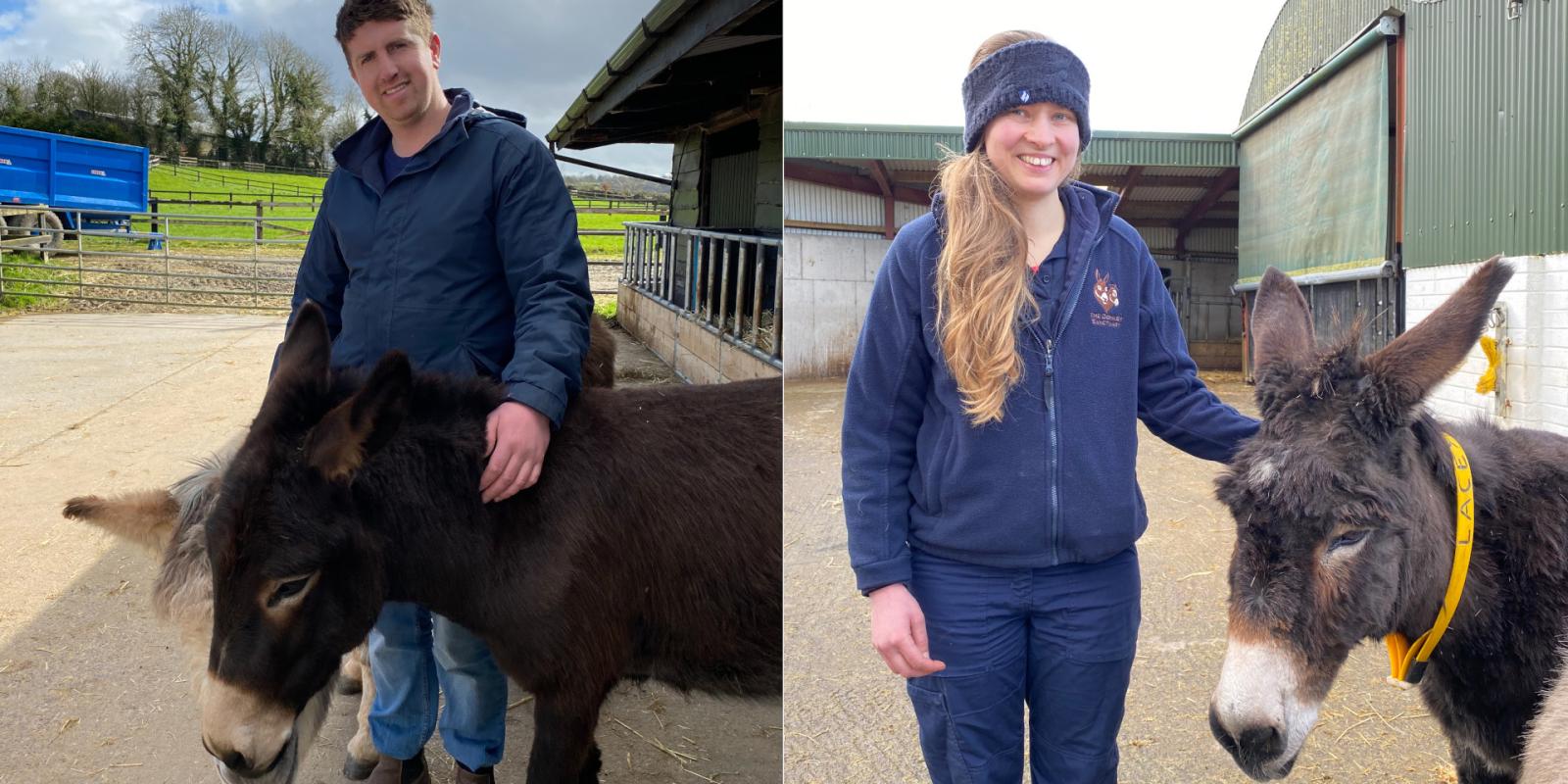 Nicola and Cormac at our Open Farm in County Cork